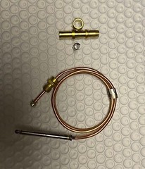 5PC For Robertshaw Thermocouple 60” 1980-060 Snap Fit Universal (51-1459) 30 MV