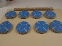 Lot of 8 Ophthalmic Lens Lap Tools 0.00*3.12/3.25/3.37/3.50/3.62/3.75/3.87/4