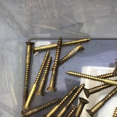 4 Pounds Brass Large Counter Song Brass Screws # 14+ ?