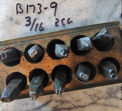 🗽STEEL STAMPS NUMBERS 3/16 inch MACHINIST/TOOLMAKER