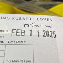 Salisbury Honeywell Lineman Gloves CLASS 0 LOW V Size 10 E011Y/10 NEW FEB 2025