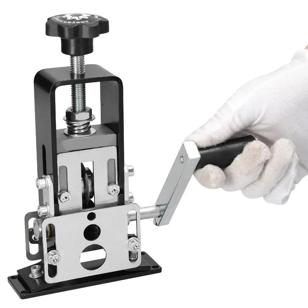 Manual Wire Stripping Machine Portable Cable Stripper 2mm to 25mm Hand Crank US