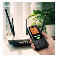 EMF Detector Meter 3 Types AC Magnetic Electric Microwave Radiation RD630W