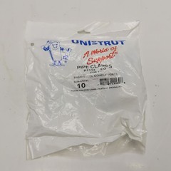 Unistrut P1113 EG 1″ Rigid Steel Conduit Pipe Clamps Lot of 10