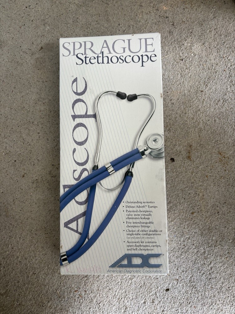 ADC Adscope Sprague Dual Head Stethoscope for Family Medicine Pediatrics