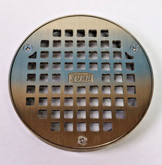 Zurn (LC-FR05NI) 5″ Nickel Bronze Round Floor Drain Top