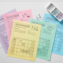 Pastel Colored Copy Paper 8.5 x 11 Letter Size 20lb 100 Sheets Bright Assorted