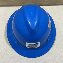 Blue V-Gard MSA Full Brim Hard Hat – Gulf Engineering – Large