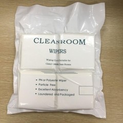 4″X4″ Cleanroom Soft Wipers Class 1-10000 Dust Free Cloth (Lot of 50 bags)
