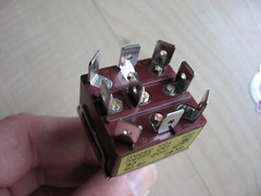 Daier Toggle Switch KN3C-302 TPDT 2-Position 250VAC 15Amps 12VDC 1/2″ #E34BC