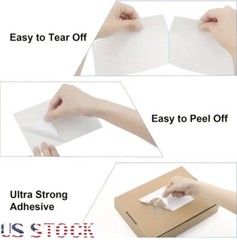 500 4″ x 6″ Direct Thermal Shipping Labels for Zebra & Rollo and any Printers