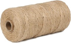 PerkHomy Jute Twine String 3mm 328Ft Natural 328 Feet (100M), (1/8 In)