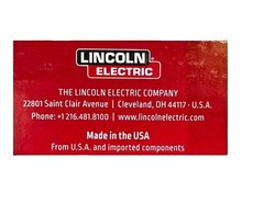 Lincoln Electric K5359-20-2 Caliber 20 Series TIG Torch R.P. 25 Ft (7.6 M)