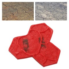 Concrete Texture Mat Mold for Easy Stone Effects on Patios and Walkways