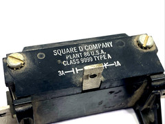 Square D Class 9999 Type A Push Button, Start/Stop Push Button