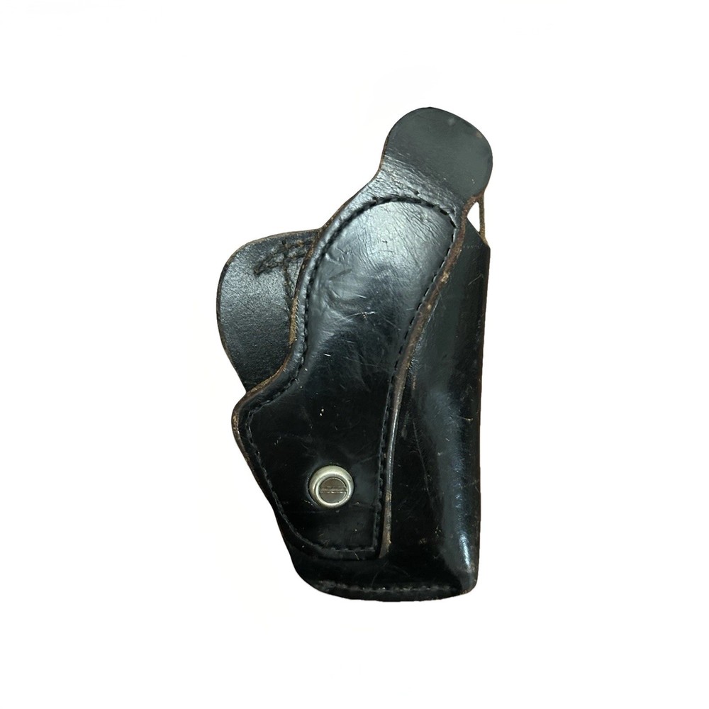 Bucheimer B1015 Leather Holster S&W OWB Right Hand Vintage Law Enforcement