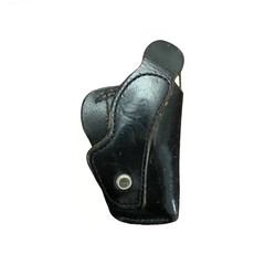 Bucheimer B1015 Leather Holster S&W OWB Right Hand Vintage Law Enforcement