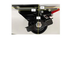 Everbilt 3 in. Black Multi-Purpose 3-in-1 Caster with 220 lbs. Load Rating