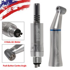 Dental Low Speed Contra Angle Handpiece / Air Motor 4H Inner Water Spray WY4