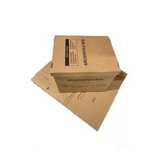 12 – Pack 18x15x14 Medium Standard File Storage Moving Box with Lid…