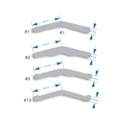 144Pc Dental Universal matrix bands Tofflemire Stainless Steel Matrices .0015 US