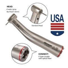 SANDENT 1:5 Increasing Fiber Optic LED Electric Contra Angle Handpiece UPS