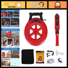 Pipe Blockage Detector – 40M Water Pipe Scanner for Metal & PVC Clogging Tool
