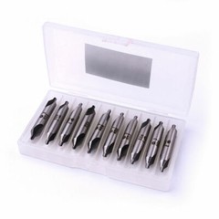 10x Center Drill Countersink 60° High Speed Angle Bit Tip Set Drilling Tool 3mm