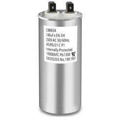 CBB65A Run Capacitor 250VAC 250V AC 140uF 140MFD 140 uF 40/85/21 C P1 50/60Hz…