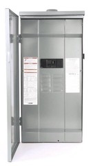 Square D Homeline Outdoor 200 Amp 8 Spaces 16 Circuits Main Breaker Panel Box