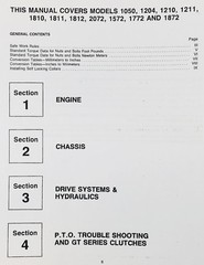 Cub Cadet 1050 1204 1210 1211 Lawn Garden Tractor Service Repair Shop Manual