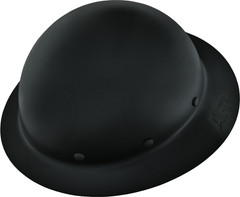 AFP Fiber Full Brim Hard Hat & 6 Point Ratchet Suspension Includes FREE WOLF Cap