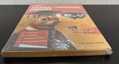 Uinkit Thermal Laminating 120 Pouches 3.5 Mil 4.3 x 6.3 Inch Smooth Gloss Finish