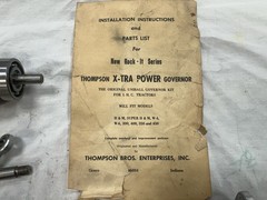 NOS Farmall M Super M MTA 400 450 Thompson X-tra Power Rock-It Governor