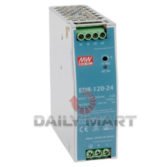New In Box MEANWELL EDR-120-24 Switching Power Supply