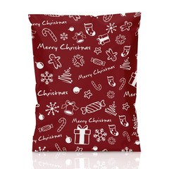 Christmas Poly Mailer 10×13 100 Pack – Holiday Bags for Clothing, Strong Thic…