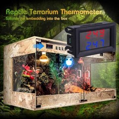 IS Digital Thermometer Car Auto Temperature Gauge Sensor DC 4-28V Fahrenheit