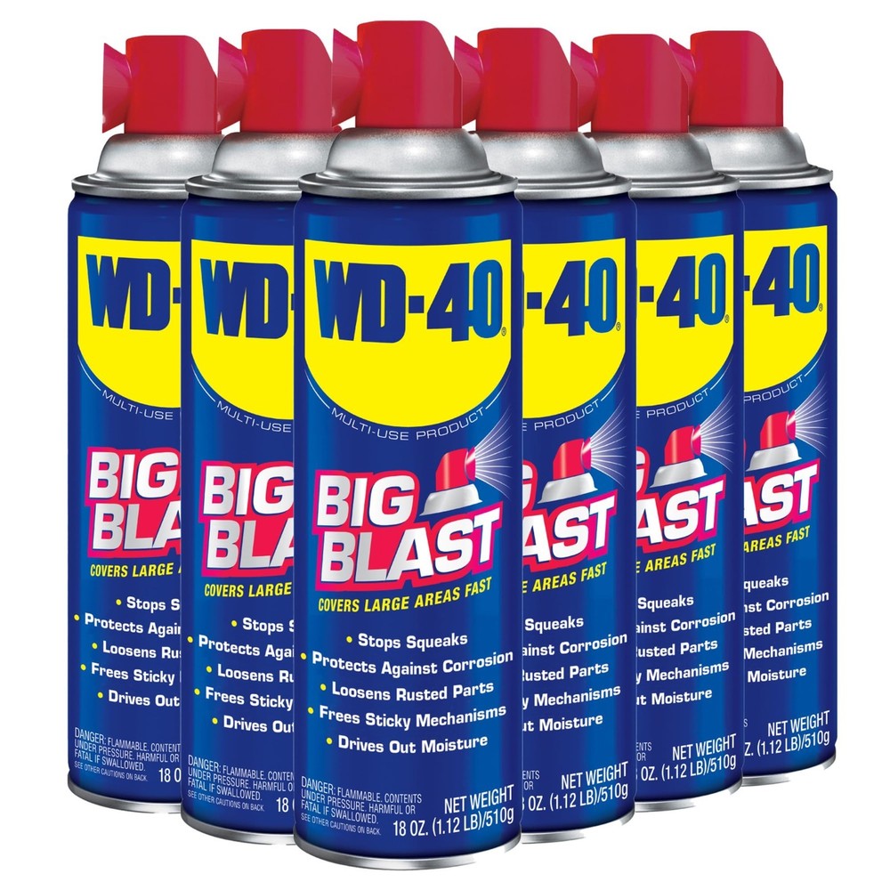 WD-40 Original Formula Multi-Use Spray 18 oz 6-Pack