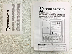 NEW Intermatic EH10 Single Phase 7 Day Electronic Water Heater Timer 45D