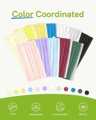 Disposable Face Masks, 3-Ply ASTM Level 3 Medical Grade, FSA/HSA Eligible, Br…