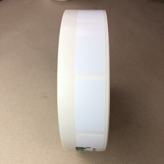 Roll of 2700 Gloss InkJet Bopp Labels 1.2” x 2.320” for Afinia, Primera Printers