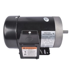 AC Motor 3PH/60HZ 1725RPM 56C/TEFC 206-230V/460V NEW 1.5 HP with Base MA0515E