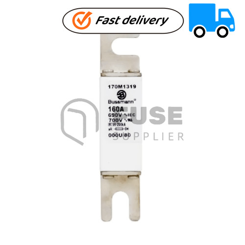 1PC New Eaton Bussmann Series High Speed Square Body Fuse 160A 690V 170M1319