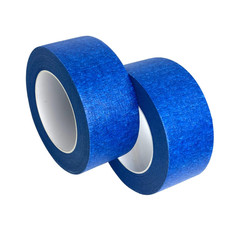 Painters Tape 2 Inch Wide 2 Rolls Blue Masking Tape 55 Yards Per Roll 110 Yds