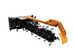 Trencher 48″ Skid Steer Loader Attachment 8″ width Bobcat Kubota CAT & More