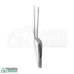3 Pcs Lucae Ear Forceps 5.5″, 6.25″, 8.25″ Bayonet Tweezer Set ENT Instruments