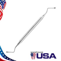 Dental Spoon Excavator Restorative Alveolar Socket Curette Double Ended