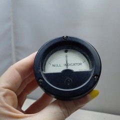 Wacline 20148 Model ADD Null Indicator Analog Panel Meter 50-0-50uA 1500Ω
