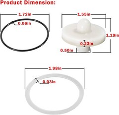 710 1″ Repair Kit 901-549 Bonnet and Poppet Assembly For FEBCO 1″ Model 710/715