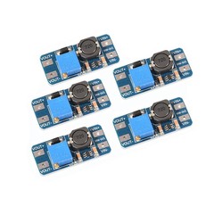 5PCS MT3608 DC-DC Step Up Boost Converter Module – Adjustable Voltage Regulator